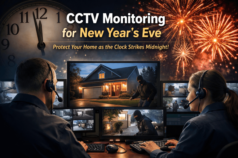 CCTV monitoring team in new years eve operation